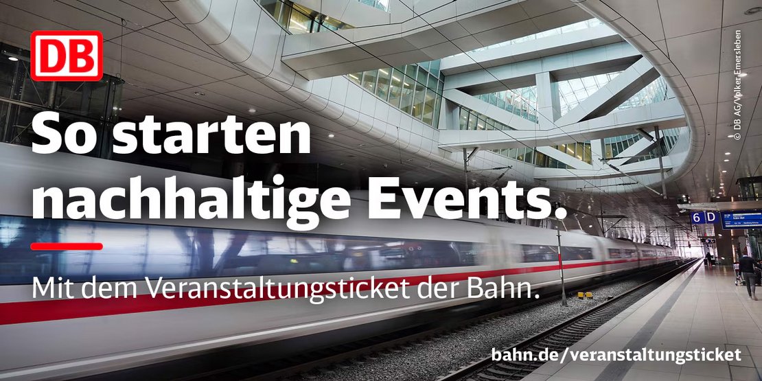 
	Veranstaltungsticket Deutsche Bahn
