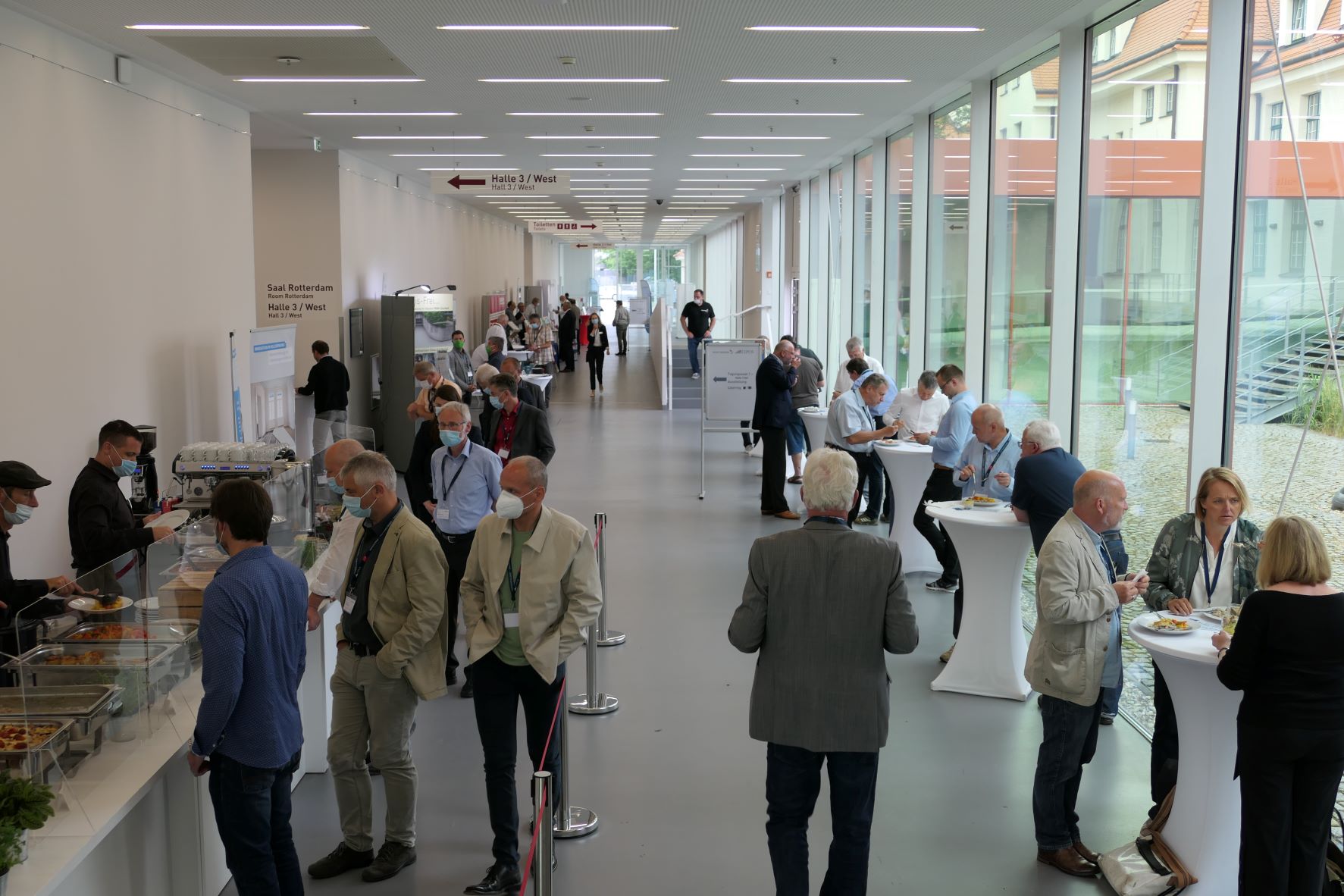 EIPOS Sachverständigentage Sachverstand am Bau 2021 - Impressionen der Messe Dresden