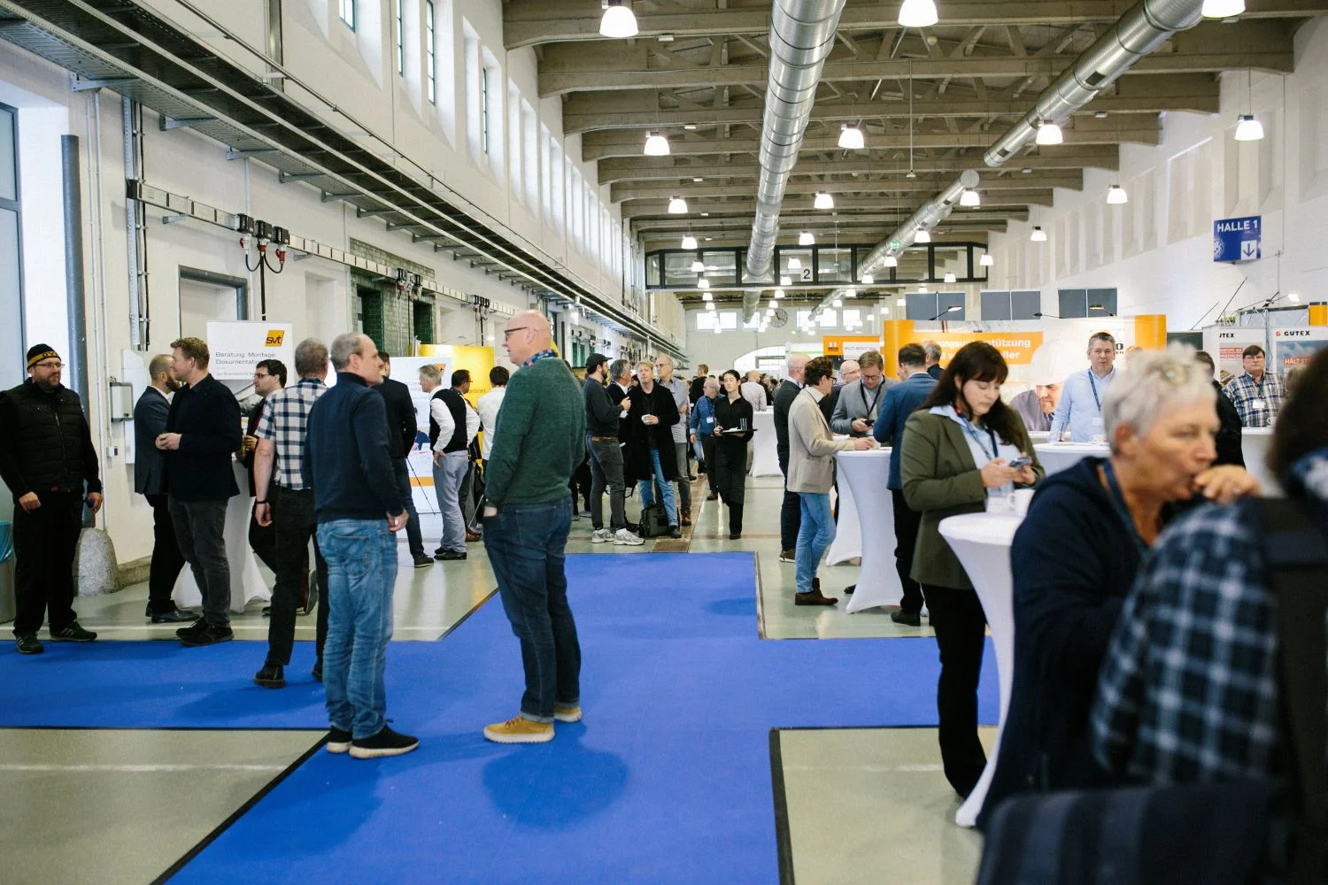 EIPOS Sachverständigentage Brandschutz 2023 - Blick in die Ausstellung