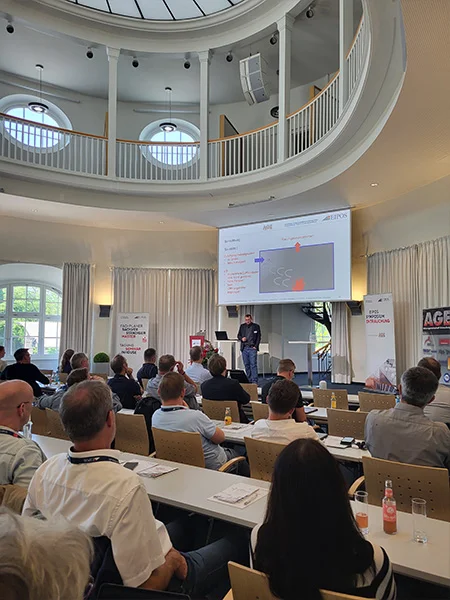 Blick auf die Bühne 